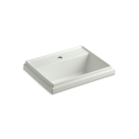 Kohler Tresham Rectangle Drop-In Bathroom Sink With Single Faucet Hole 2991-1-NY